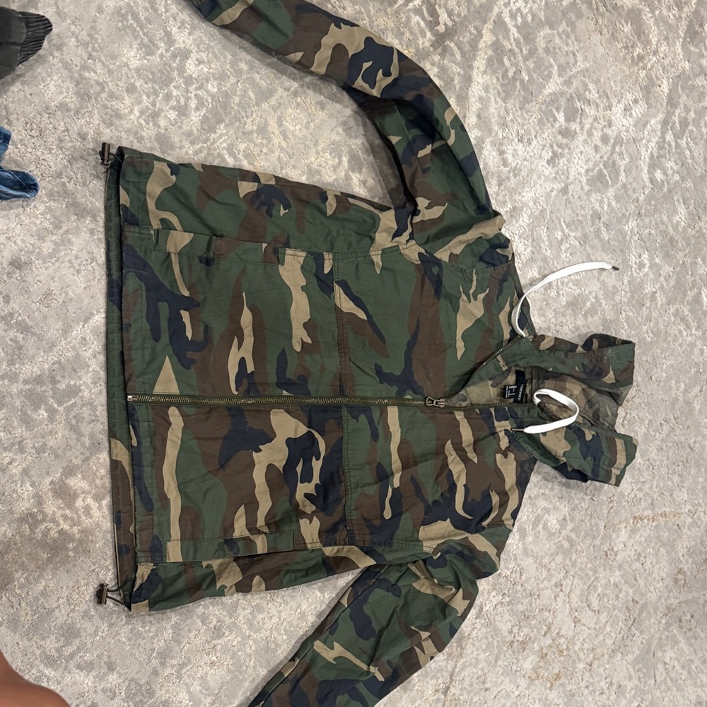 Forever 21 Camouflage Utility Jacket